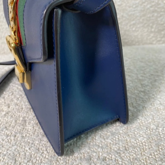 Authentic Gucci Sylvie Navy Blue - Picture 11 of 16